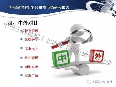 官方丨工程机械租赁分会发布中国高空作业平台租赁市场研究报告